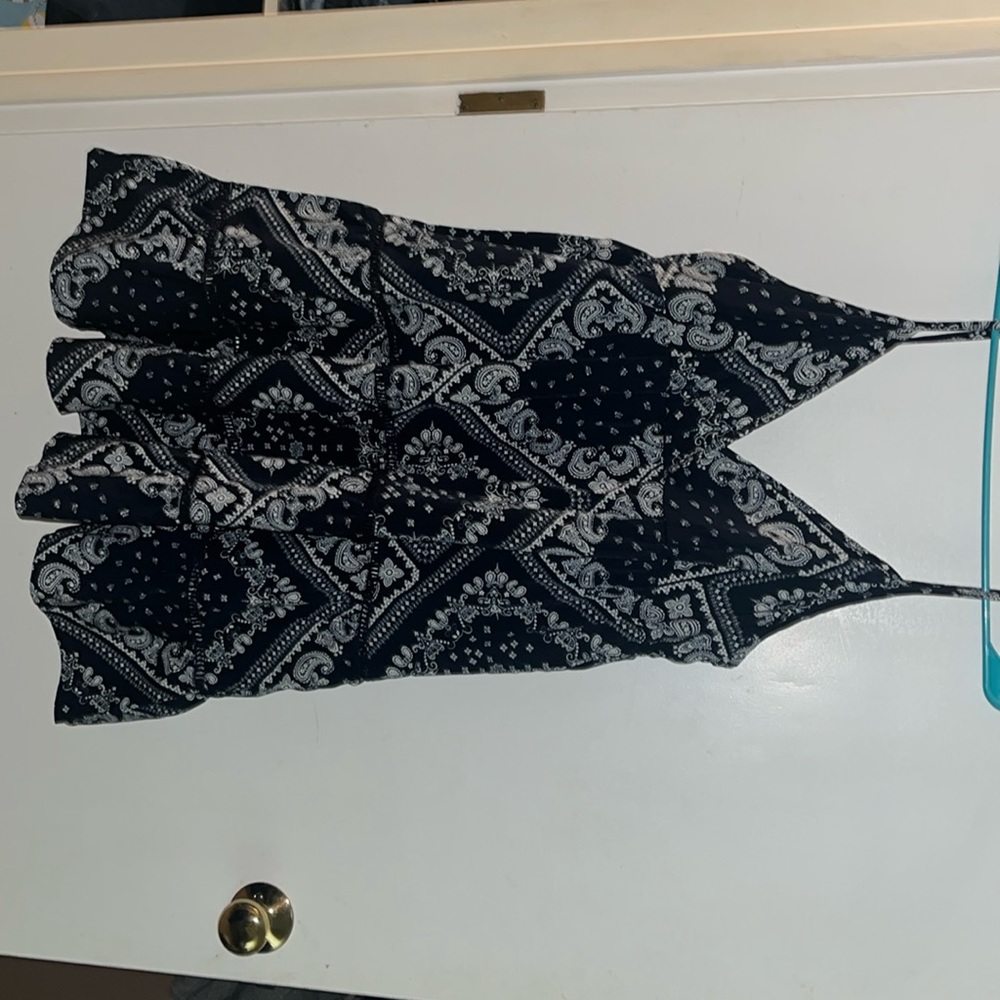 Blue Bandana style dress